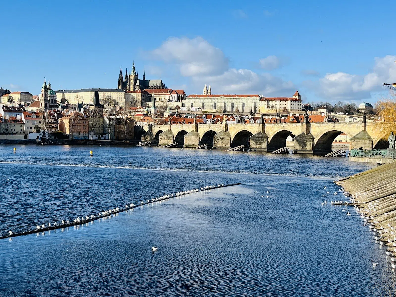 Walking Charles Bridge Before Prague's Crowds Arrive