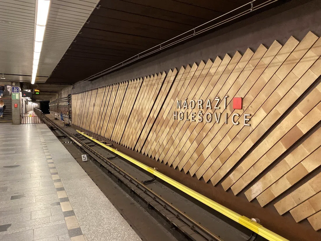 Nádraží Holešovice, Prag