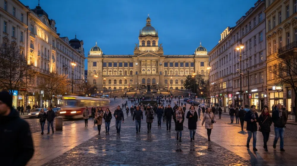 Nové Město, Prague: the city’s working centre with grand cafés and river nights