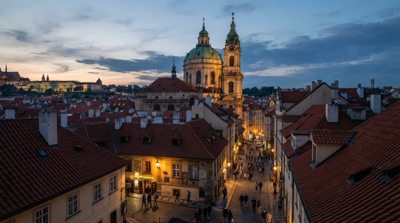 Malá Strana, Praga: calma barroca bajo el castillo
