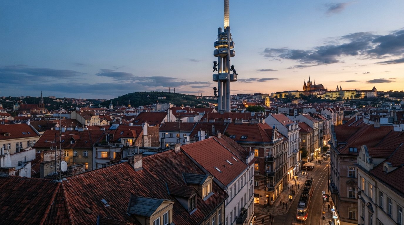 Žižkov, Prague: the city’s scruffier, livelier uphill quarter